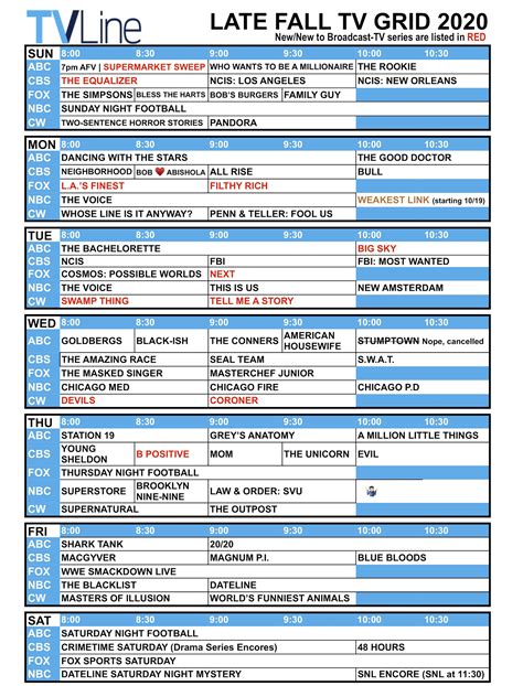 lnp tv show schedule